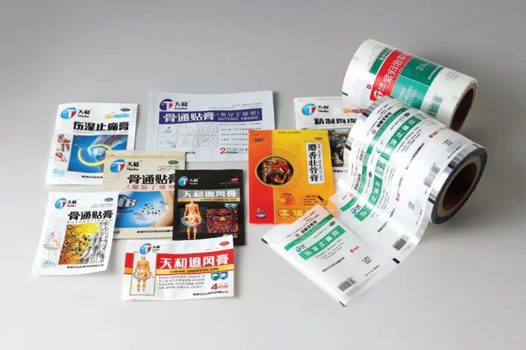 custom pharma packaging bag and film