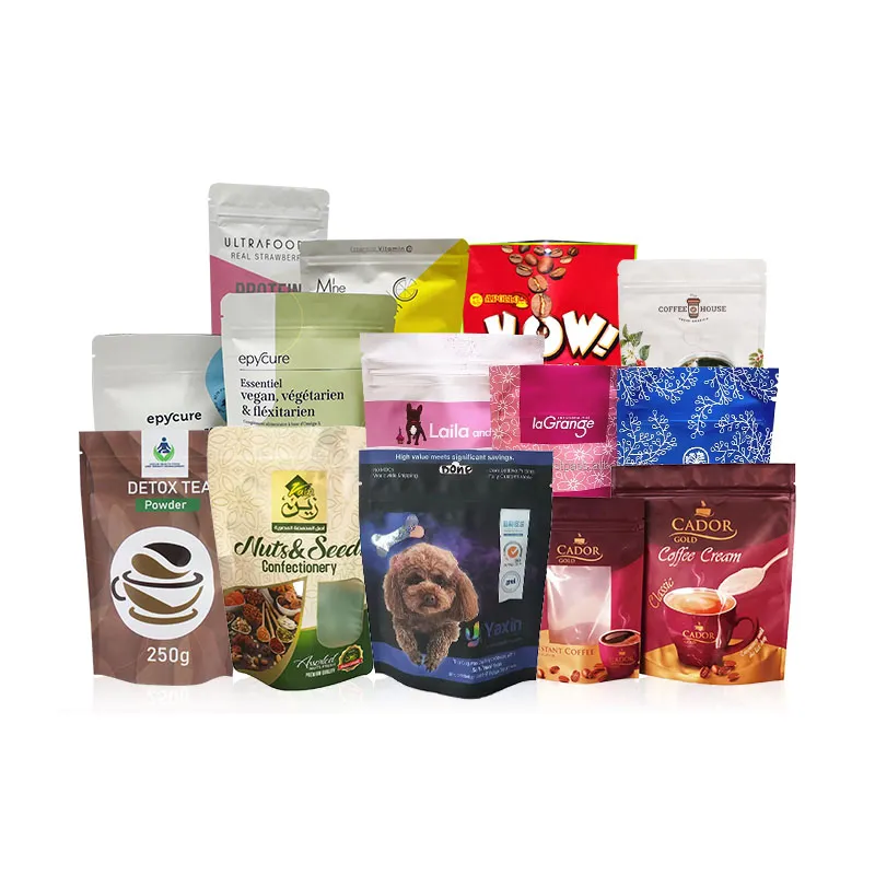 Custom Stand up zipper Pouch supplier