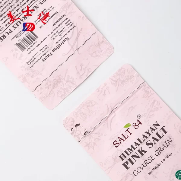 Custom Salt Packaging Bag with Zipper