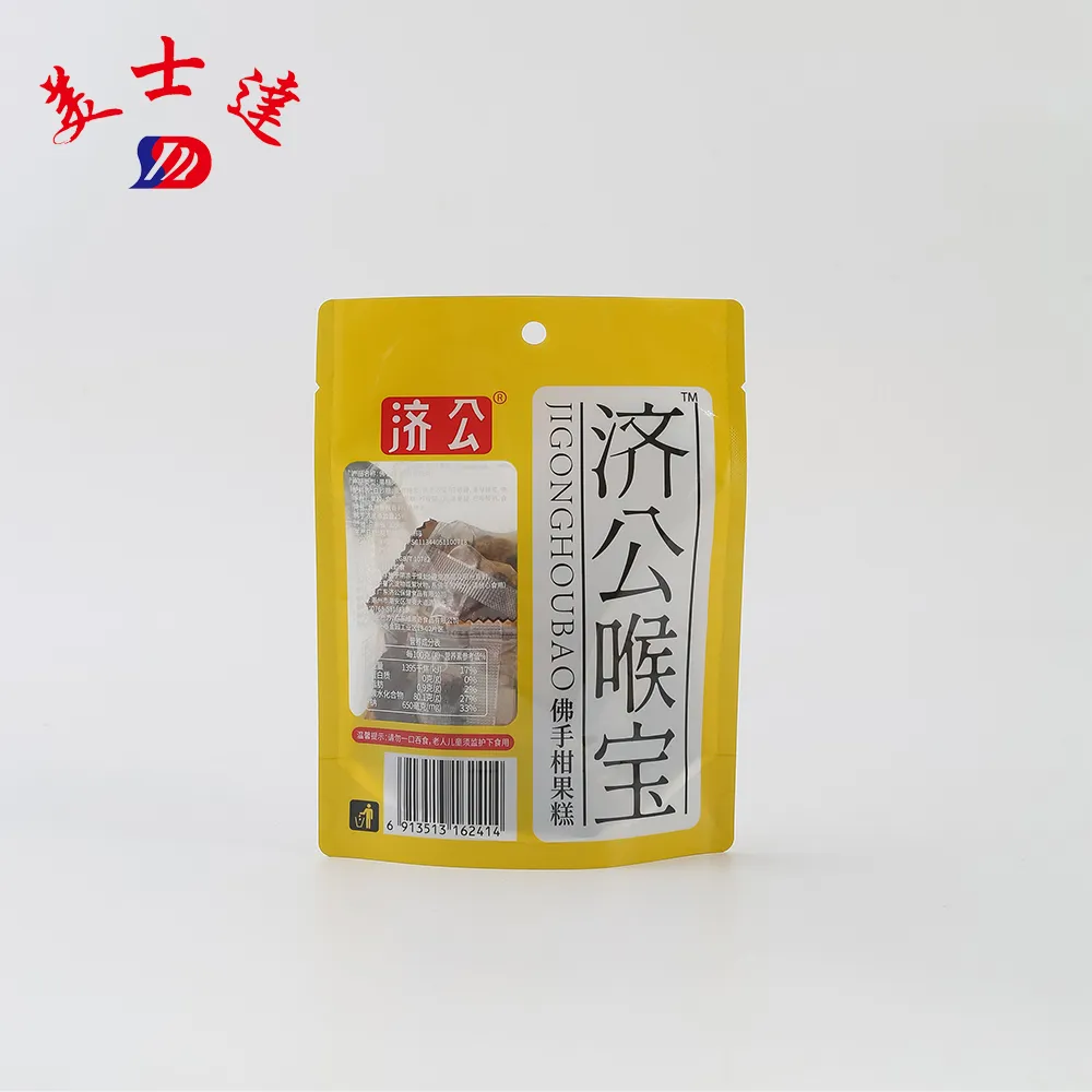 Custom Dried Fruit Bags with Clear Window