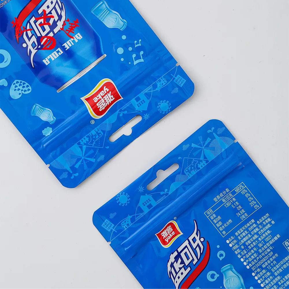 Custom Printed Candy Packaging Bags Wholesaler