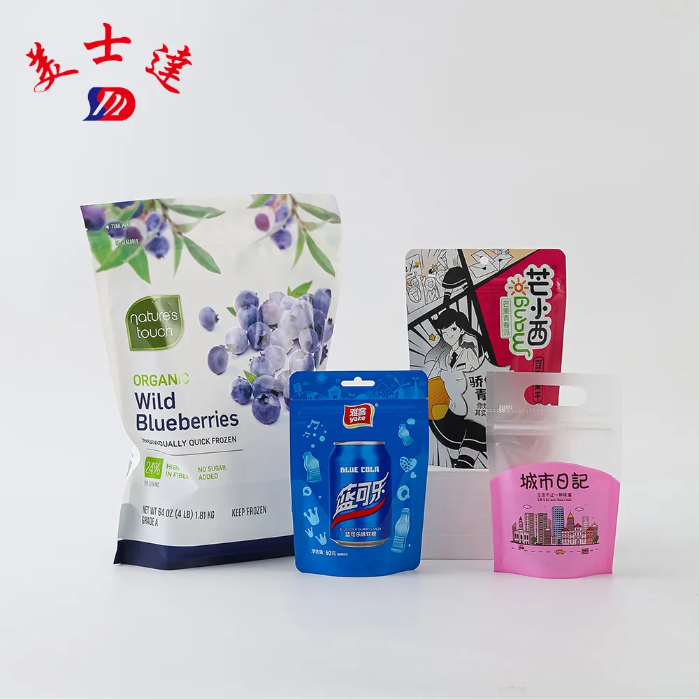 Custom Stand Up Pouch for Food Manufacturer