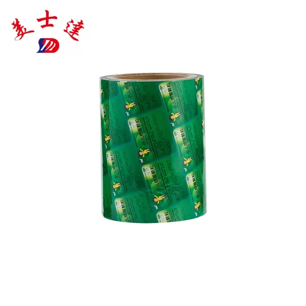 Custom Printed Roll Stock Film for Children's Medicinal Granule (2)