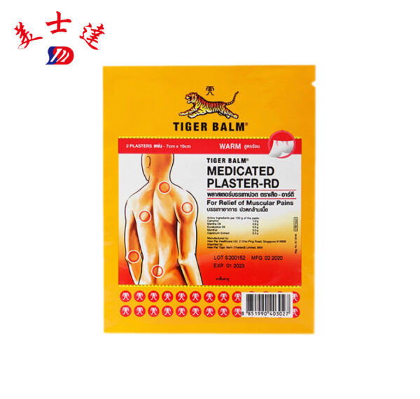 Custom Flat Pouch Packaging for Medicated Plaster (2)