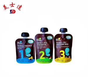 Custom Spout Pouch for Baby Fruit Puree (1)