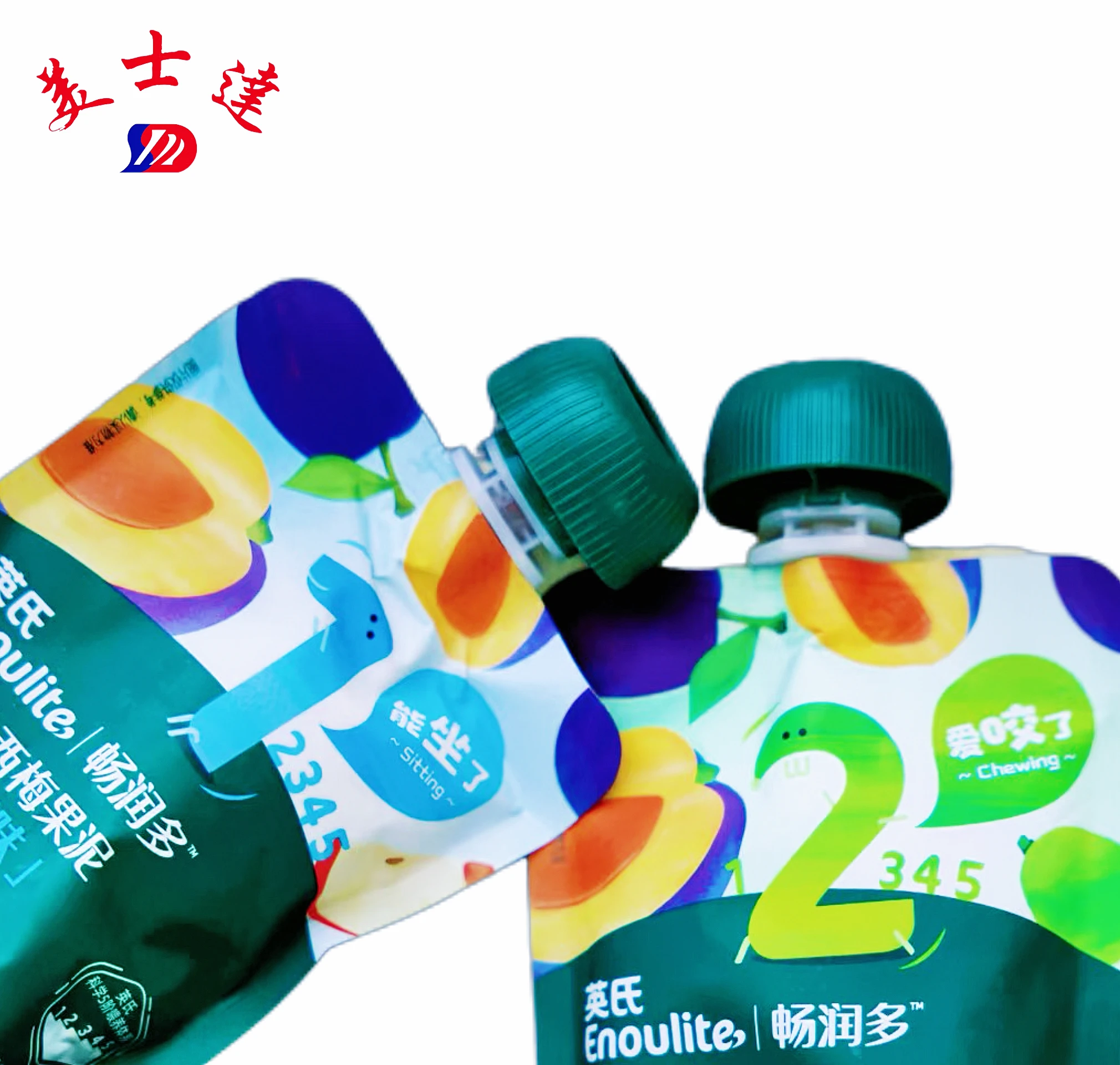 Custom Spout Pouch for Baby Fruit Puree (2)