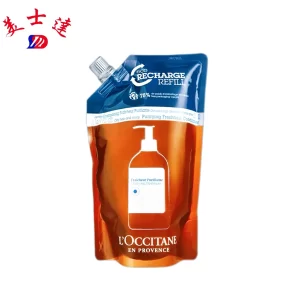 Custom shampoo refill pouch with-Twist-Cap