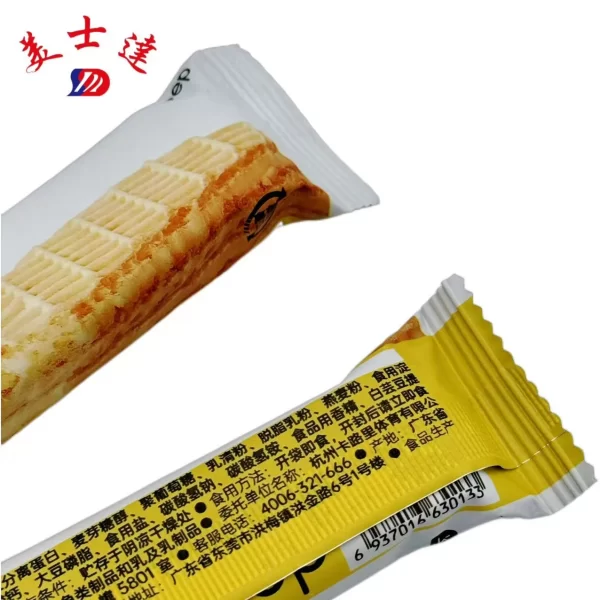 Custom Fin Seal Bag for Wafer Protein Bar (3)