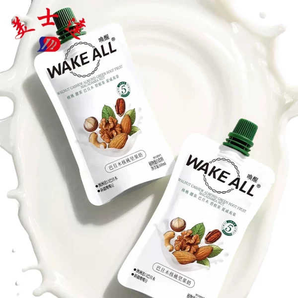 Custom-Nut-Based-Beverage-Spout-Pouch-Supplier-Plant-Protein-Drink-Packaging-3