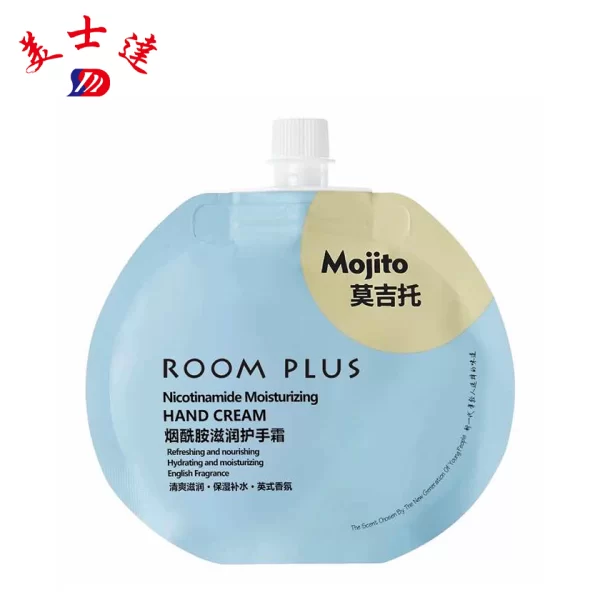 Custom Lotion Pouch Packaging OEM Cosmetic Spout Bag Manufacturer (2)Custom Lotion Pouch Packaging OEM Cosmetic Spout Bag Manufacturer (2)