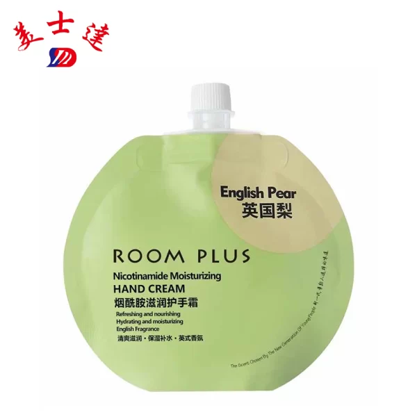 Custom Lotion Pouch Packaging OEM Cosmetic Spout Bag Manufacturer (3)