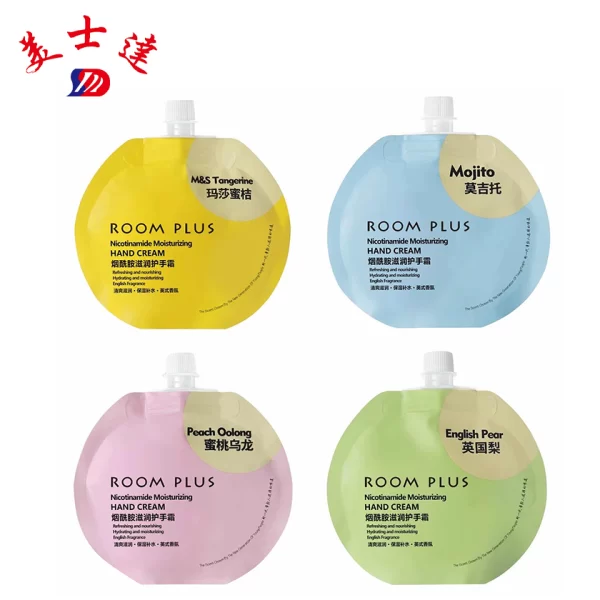 Custom Lotion Pouch Packaging OEM Wholesale