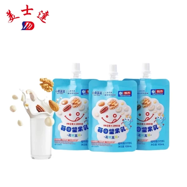 Wholesale-100ml-Kids-Plant-Protein-Drink-Spout-Pouches-OEM-Childrens-Nutritional-Beverage-Packaging-Manufacturer-1